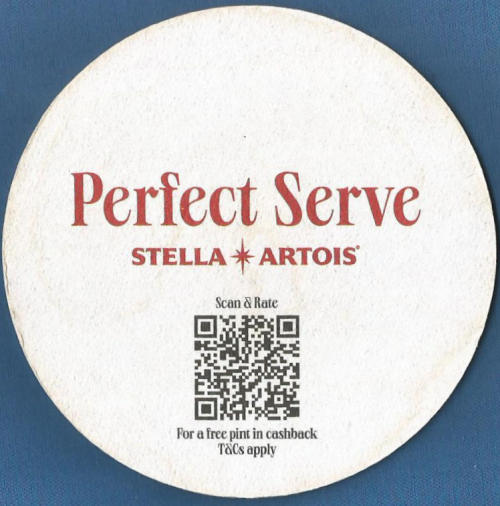 Stella Beer Mat