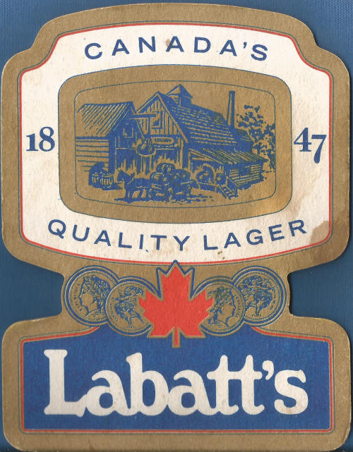 Labatt's Beer Mat