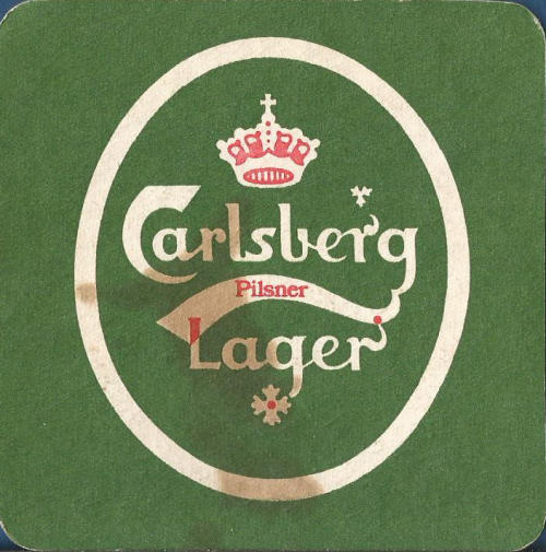 Carlsberg Beer Mat 6 Front