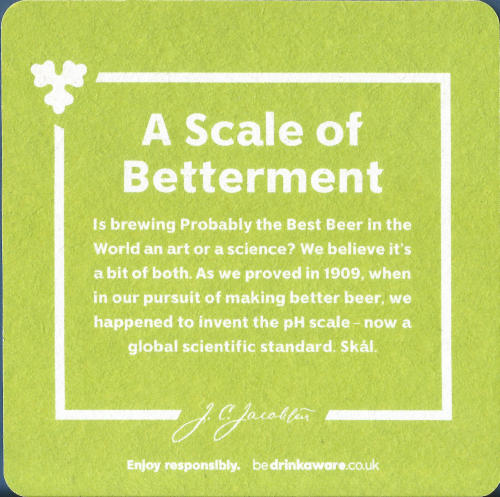 Carlsberg Beer Mat
