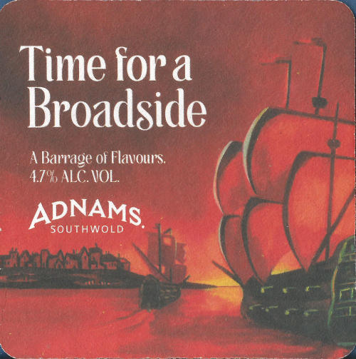 Adnams Beer Mat