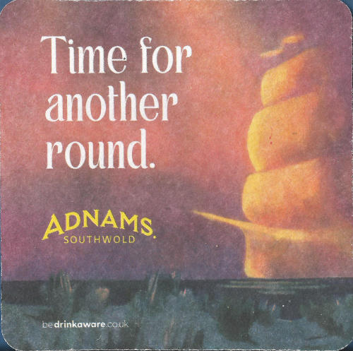 Adnams Beer Mat