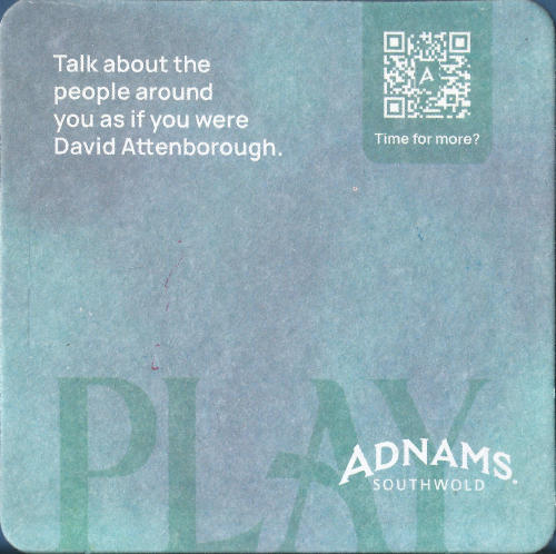 Adnams Beer Mat