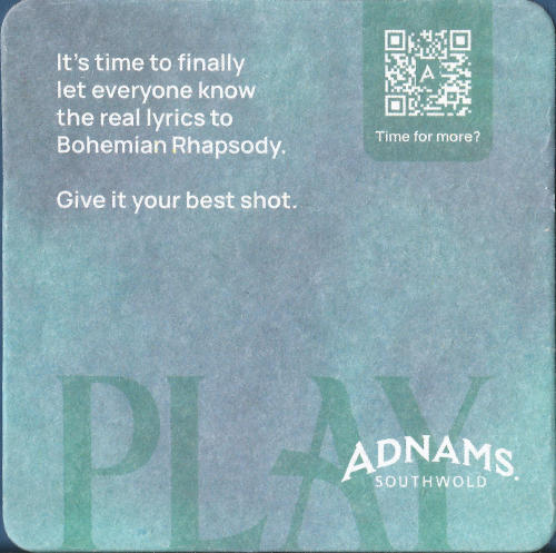 Adnams Beer Mat