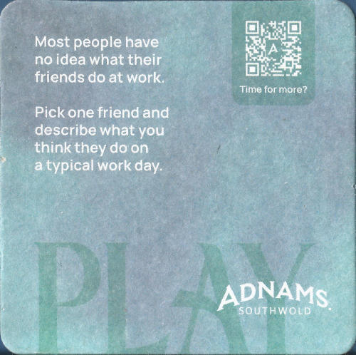 Adnams Beer Mat