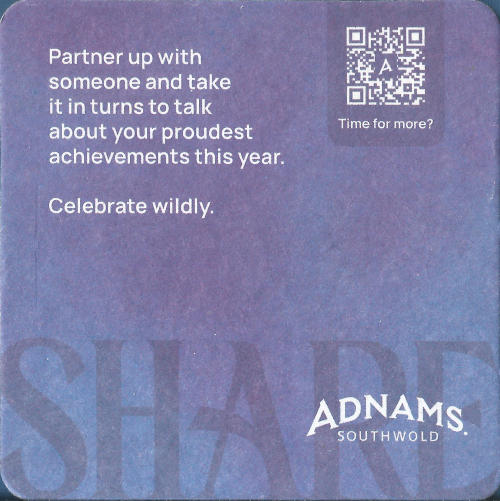 Adnams Beer Mat