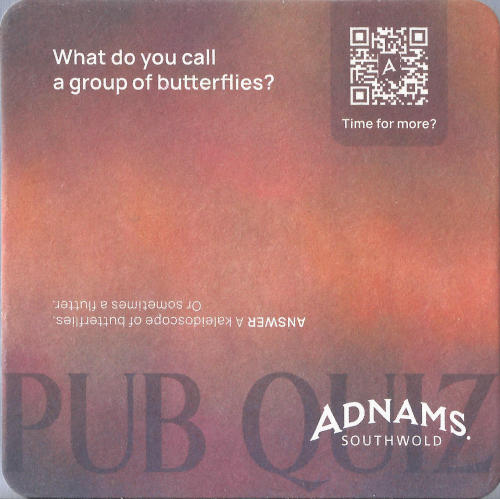 Adnams Beer Mat