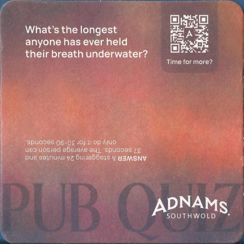 Adnams Beer Mat