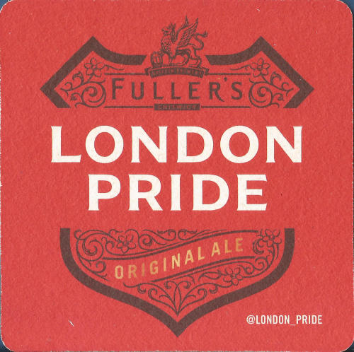 London Pride Beer Mat