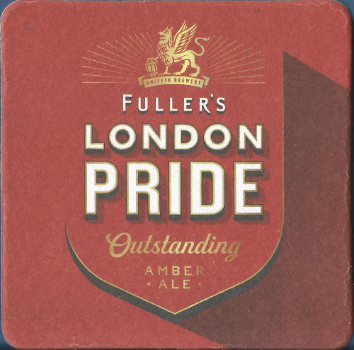 London Pride Beer Mat