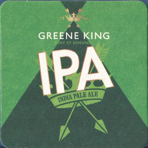 Greene King IPA Beer Mat