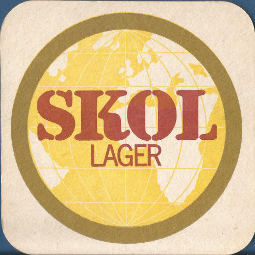 SKOL Beer Mat