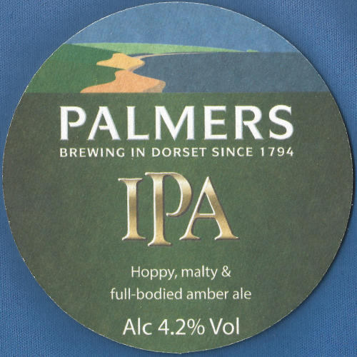Palmers IPA Beer Mat