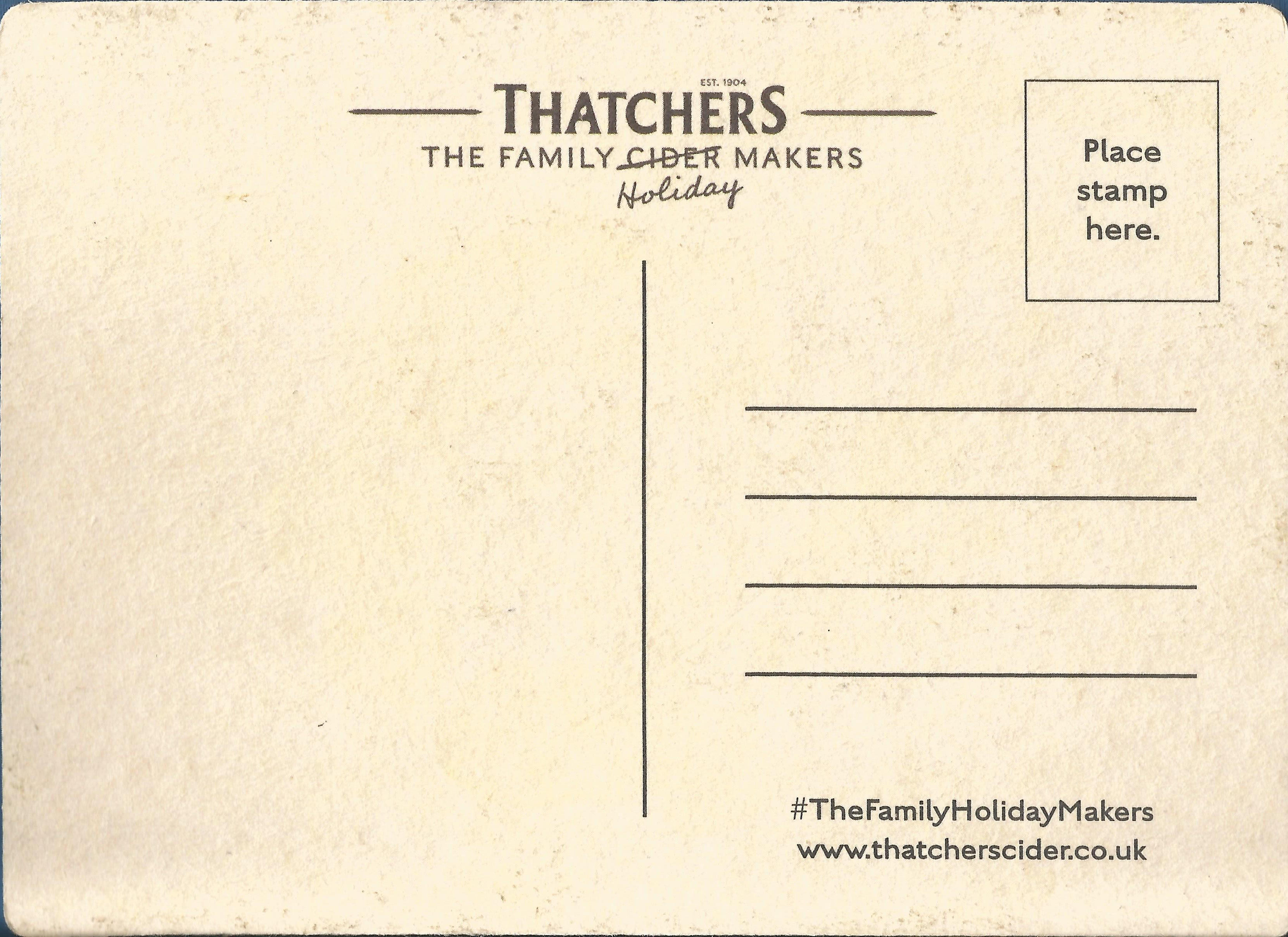 Thatchers Beer Mat