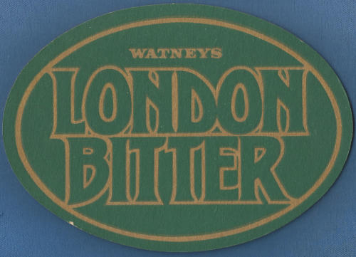 Watneys London Bitter Beer Mat