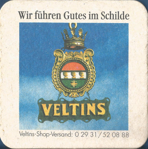 Veltins Beer Mat