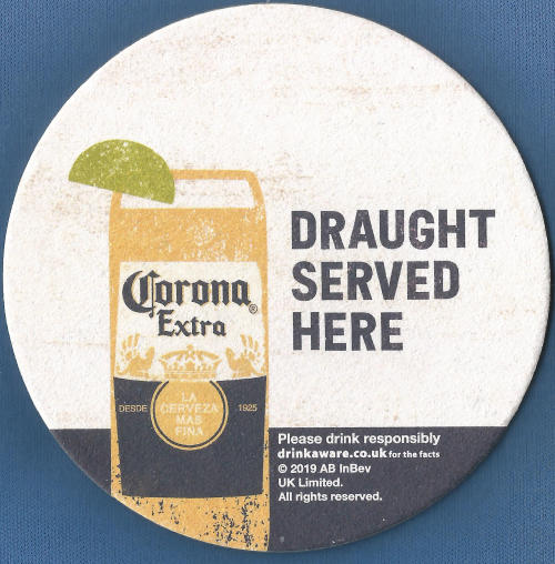 Corona Extra Beer Mat