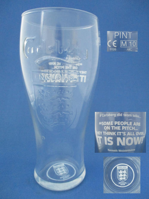 Carlsberg Beer Glass 002539B147