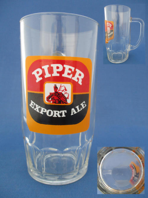 Piper Export Beer Glass