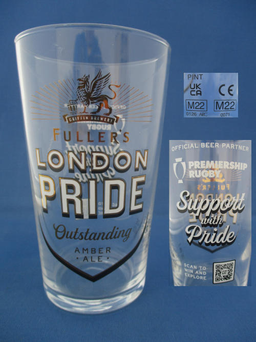 London Pride Beer Glass