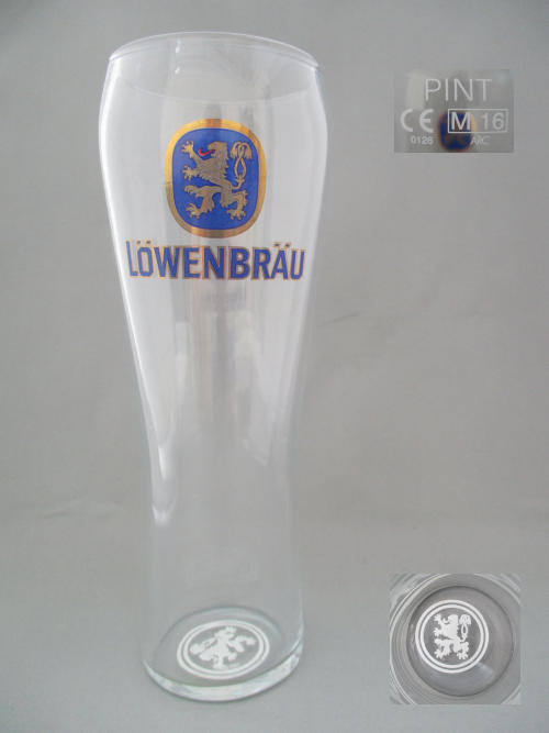 Lowenbrau Beer Glass