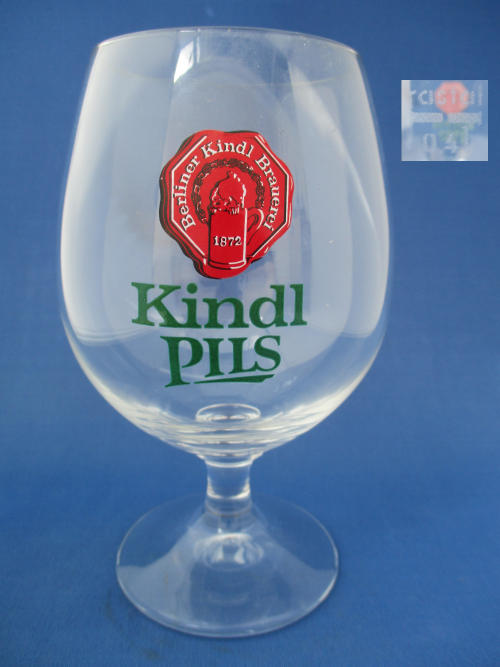 Berliner Kindl Beer Glass