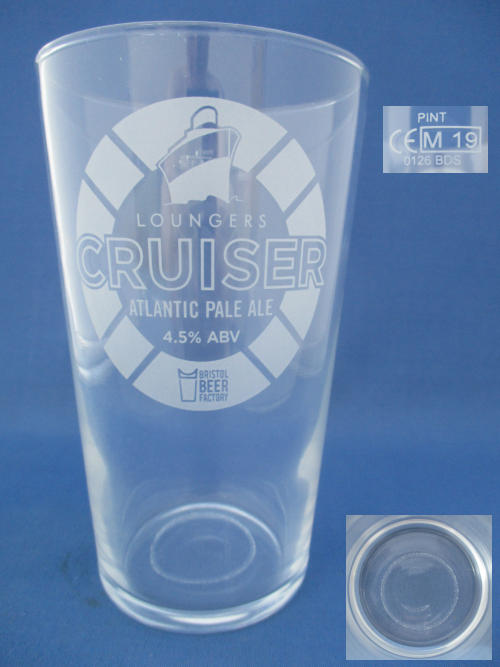 Loungers Cruiser Beer Glass