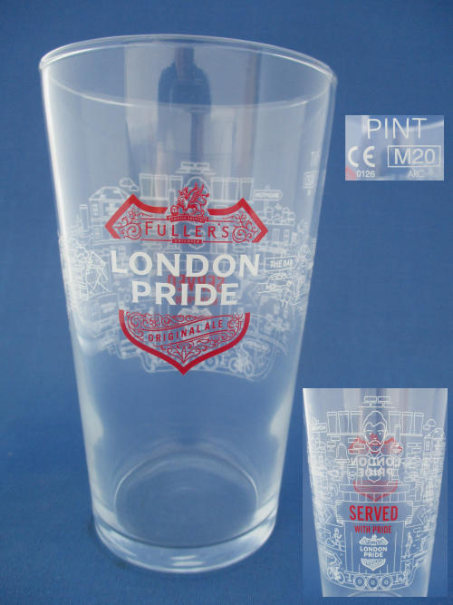 London Pride Beer Glass