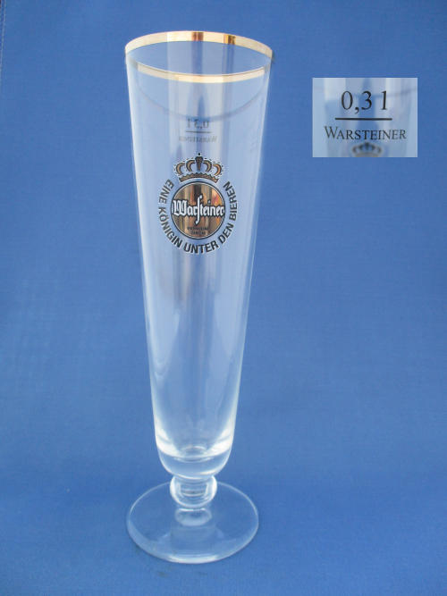 Warsteiner Beer Glass