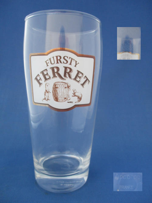 Fursty Ferret Beer Glass