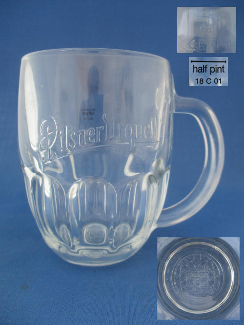 Pilsner Urquell Beer Glass