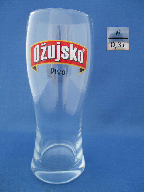 Ozujsko Pivo Beer Glass