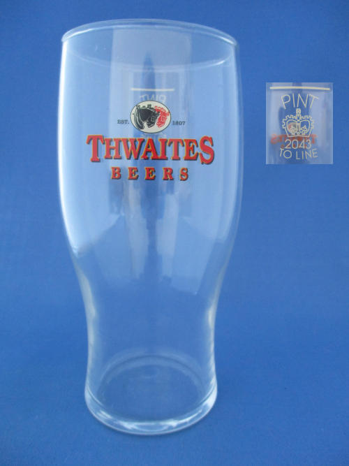 Thwaites Beer Glass