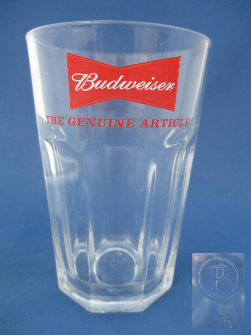 Budweiser Beer Glass