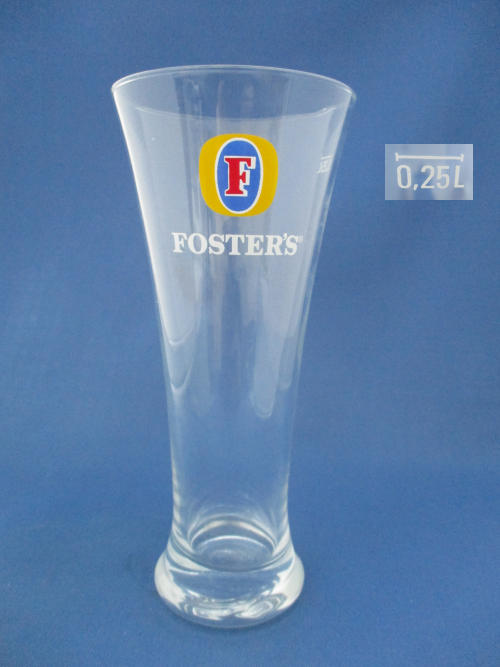 Fosters Beer Glass