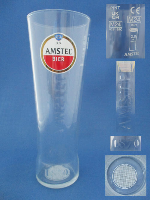 Amstel Beer Glass