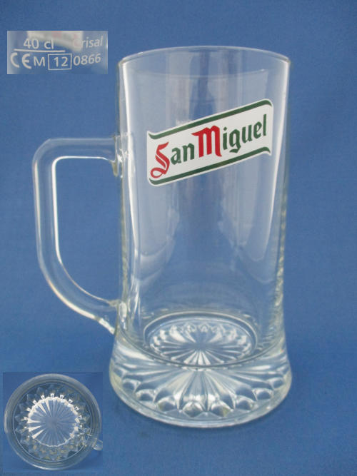 San Miguel Beer Glass