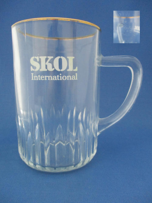 SKOL Beer Glass