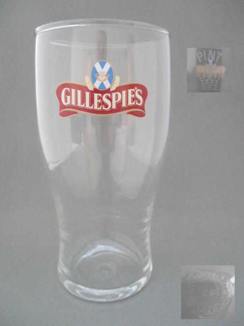 Gillespies Beer Glass