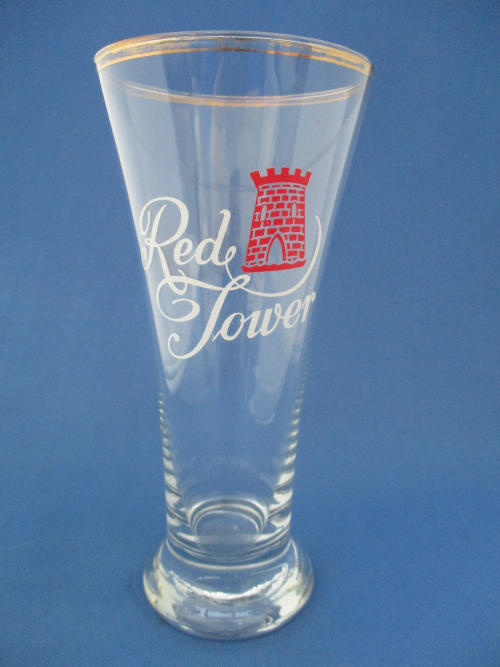 Red Tower Beer Glass