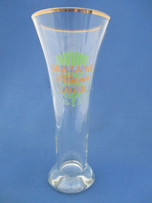 Grahams Pilsener Beer Glass