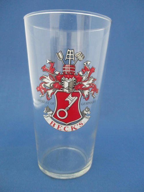 Beck's Beer Glass