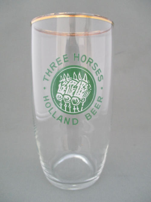 Three Horses Beer Glass