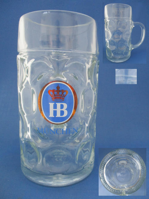 Hofbrauhaus Beer Glass