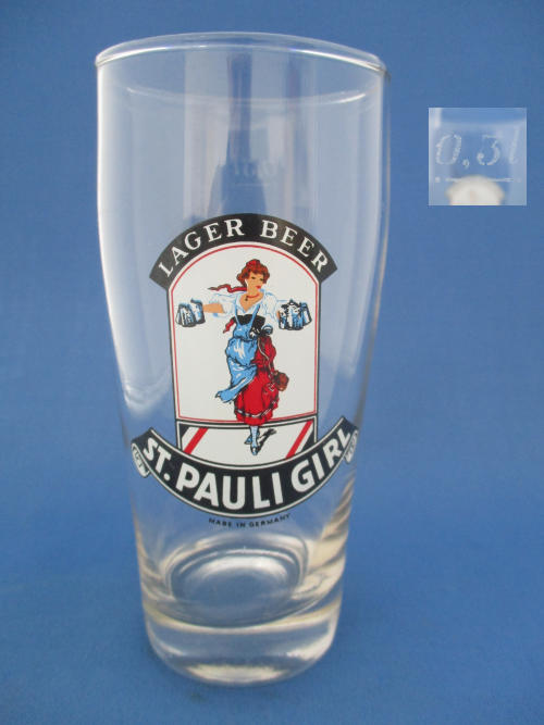 St.Pauli Girl Beer Glass