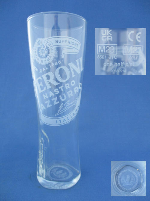 Peroni Beer Glass