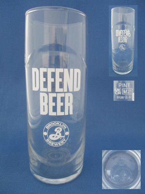 Brooklyn Beer Glass