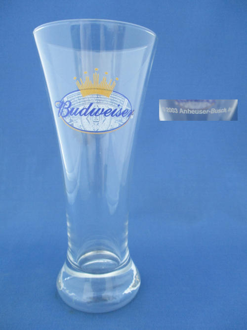 Budweiser Beer Glass