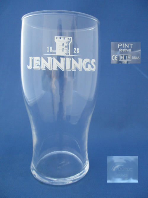 Jennings Beer Glass