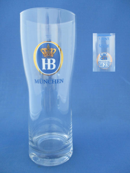 Hofbrauhaus Beer Glass
